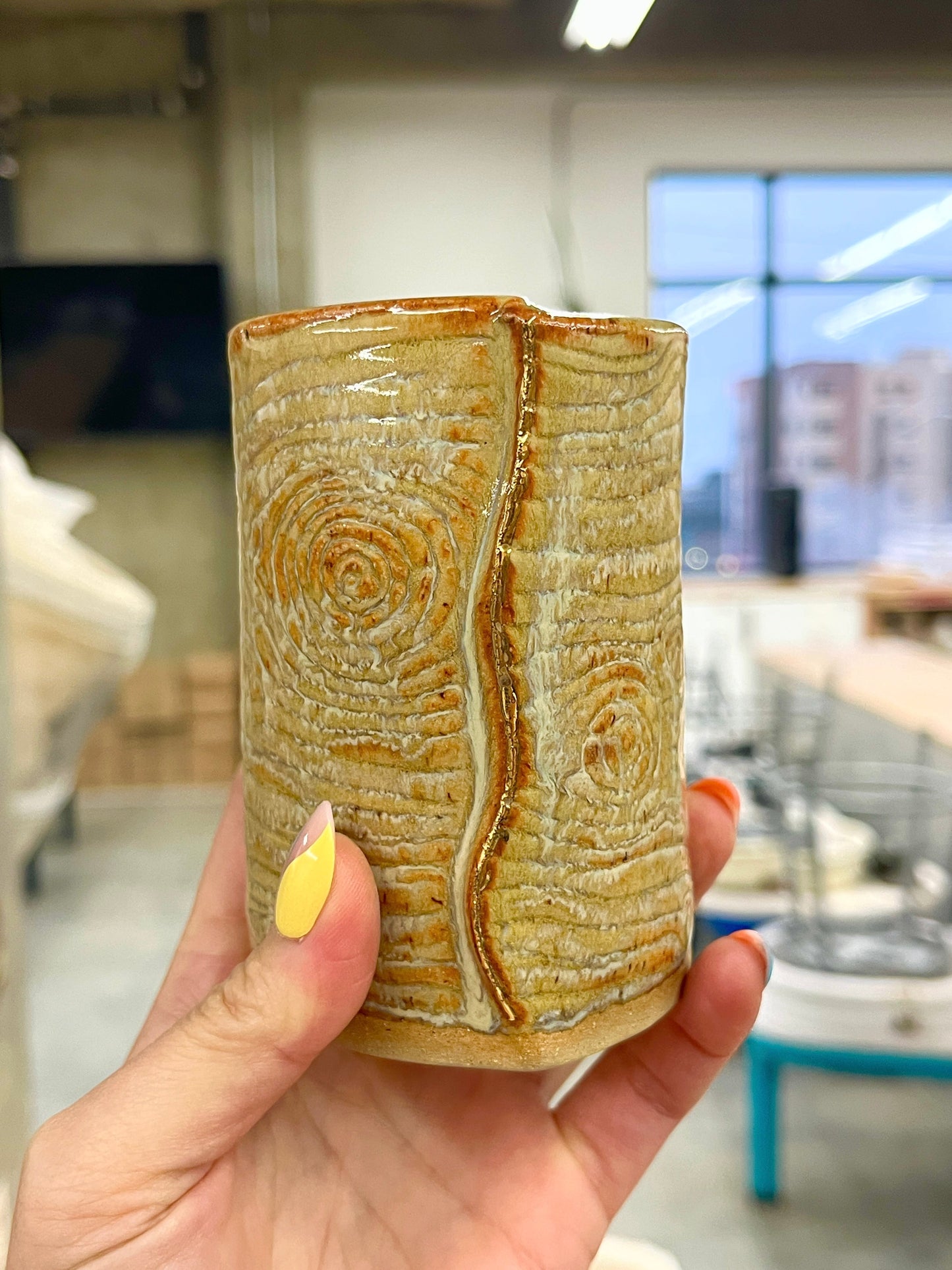 Timber "Wood" Vase - small