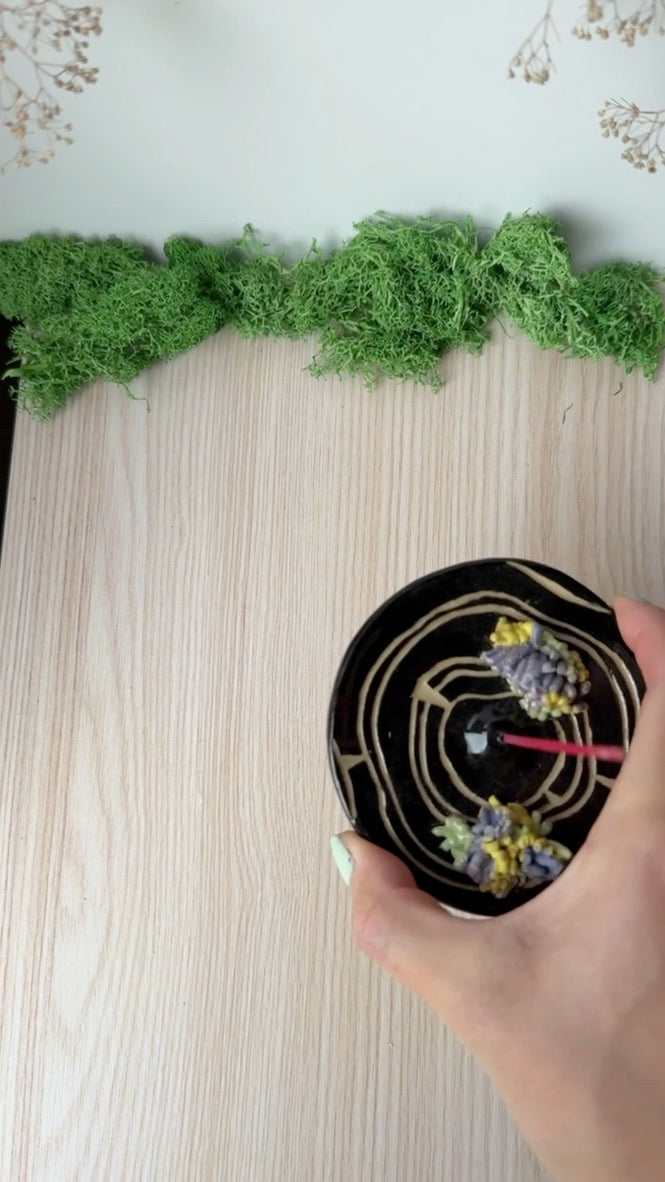 "Wood++"  incense holder