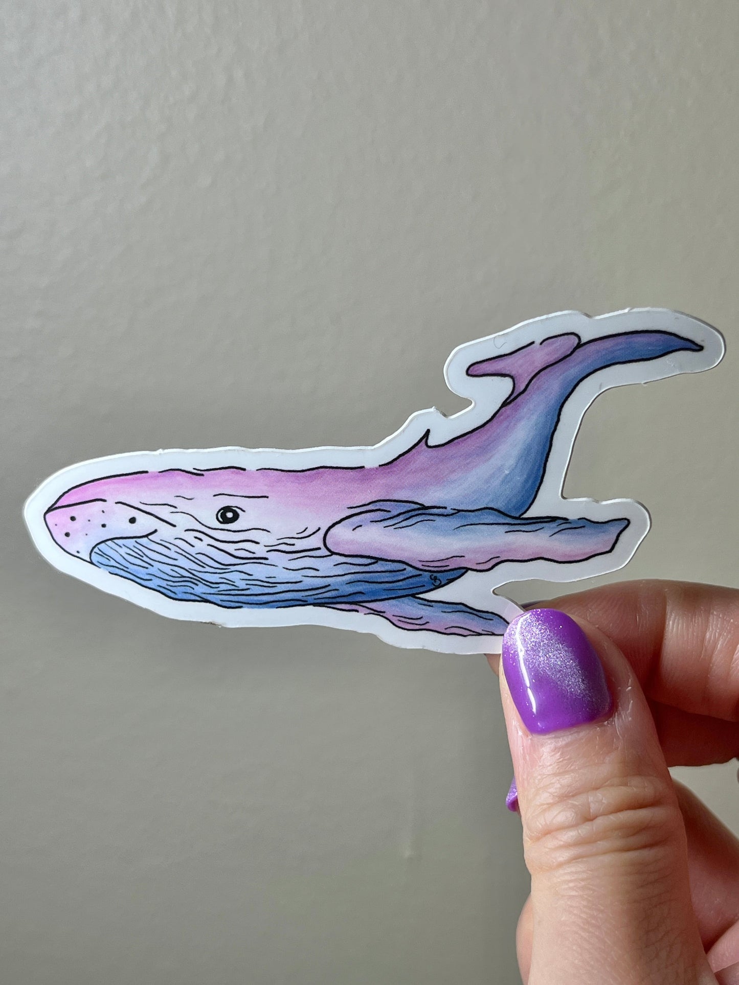 Dreamy Whale sticker
