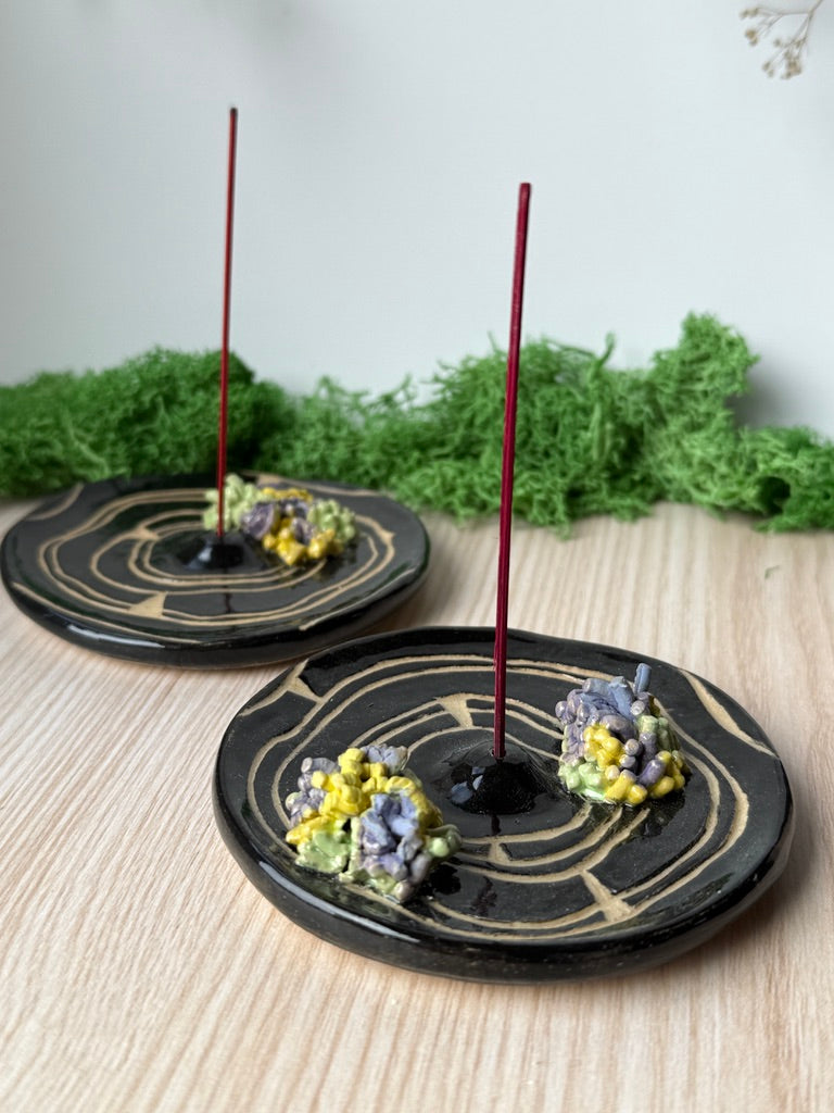 "Wood++"  incense holder